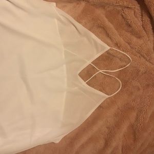 White Tank top from SHEIN